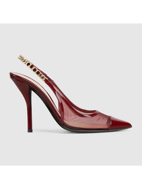 Gucci Signoria Slingback Pumps (Please request availability for purchasing)